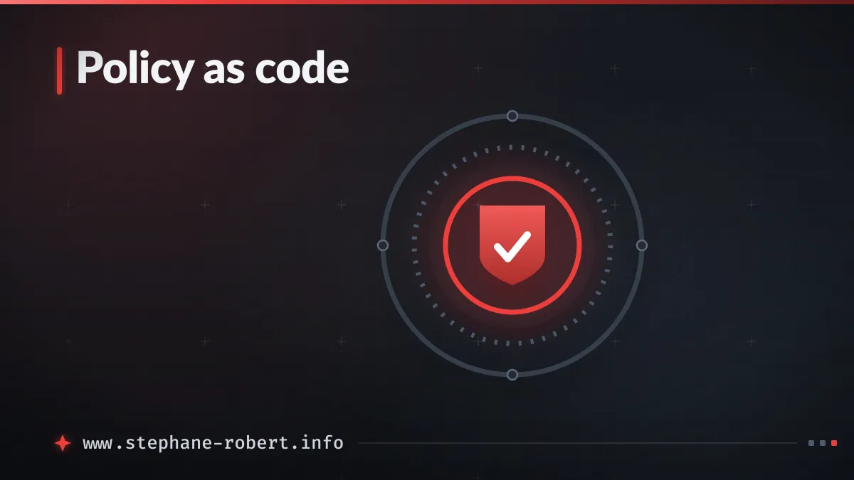 Policy as code