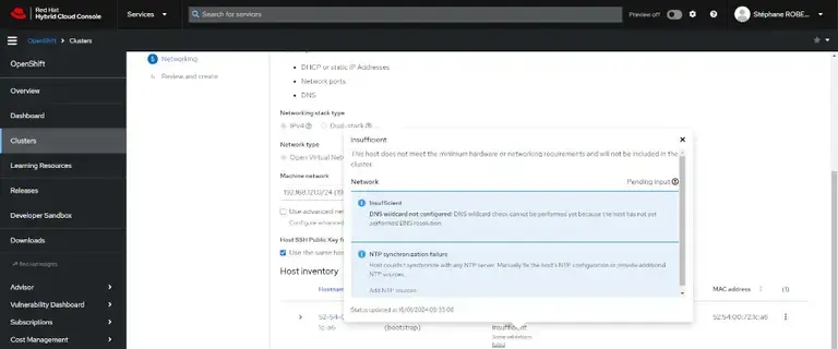 console Redhat