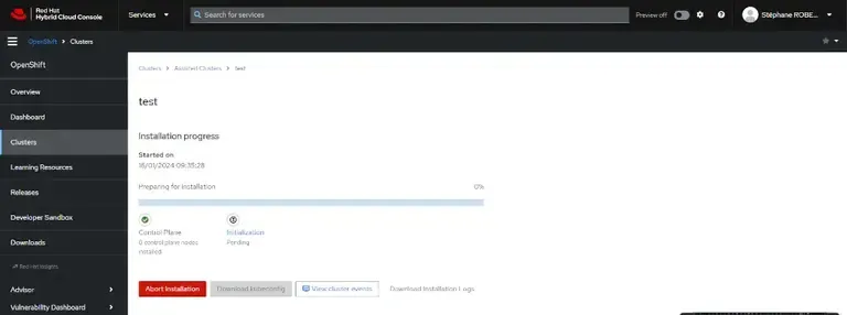 console Redhat