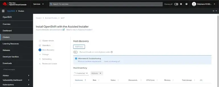 console Redhat
